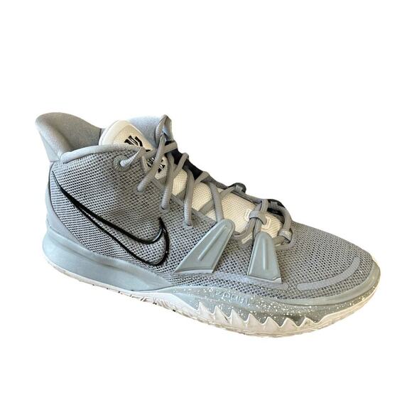 Nike Mens Kyrie 7 TB DA7767-006 Wolf Gray Basketball Shoes Sneakers Sz 13 Clean - Picture 1 of 9
